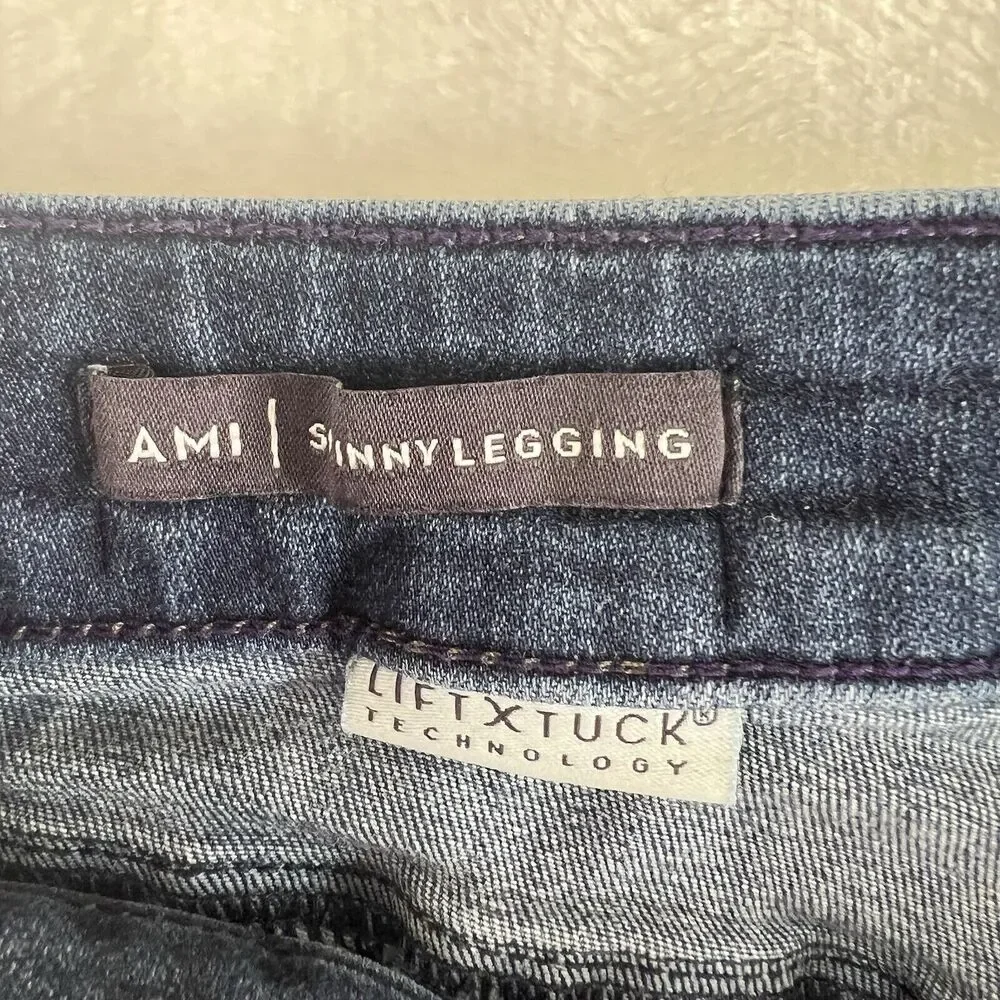 NYDJ 12 Ami Skinny Legging Jeans‎ Mid Rise Lift Tuck Tech Women’s Stretch Blue